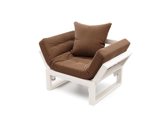 Кресло Амбер Textile  Беленый Дуб Brown, КОД:АНД122333, images №2, magsale.ru