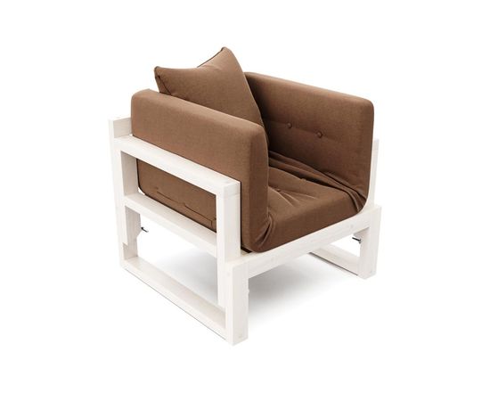 Кресло Амбер Textile  Беленый Дуб Brown, КОД:АНД122333, images №4, magsale.ru
