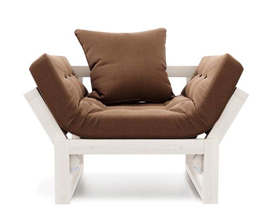 Кресло Амбер Textile  Беленый Дуб Brown, КОД:АНД122333, images №1, magsale.ru