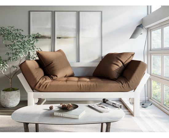 Кушетка Амбер Textile Беленый дуб Brown, КОД:АНД19296, images №7, magsale.ru