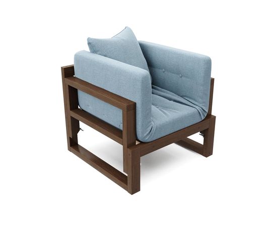 Кресло Амбер Textile Орех Blue, КОД:АНД122329, images №4, magsale.ru