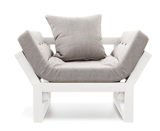 Кресло Амбер Textile Белая эмаль Grey, КОД:АНД122334, images №1, magsale.ru