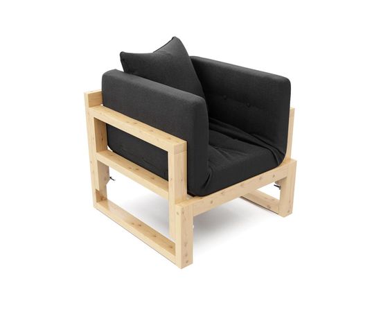 Кресло Амбер Textile Сосна Black, КОД:АНД122330, images №4, magsale.ru