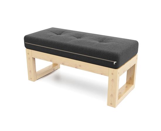 Банкетка Амбер Textile Сосна Black, КОД:АНД21845, images №3, magsale.ru