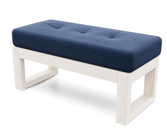 Банкетка Амбер Velvet Беленый дуб Midnight, КОД:АНД21847, images №1, magsale.ru