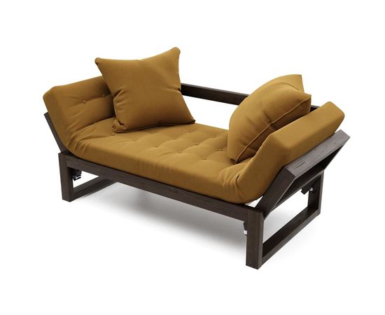 Кушетка Амбер Вельвет Венге Mustard, КОД:АНД21861, images №2, magsale.ru
