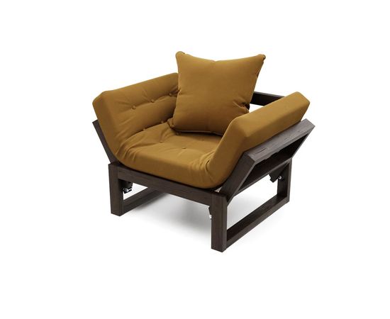 Кресло Амбер Velvet Венге Mustard, КОД:АНД21862, images №2, magsale.ru