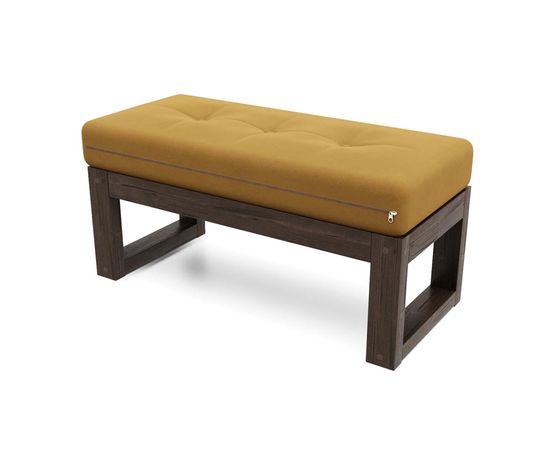 Банкетка Амбер Velvet Венге Mustard, КОД:АНД21846, images №3, magsale.ru
