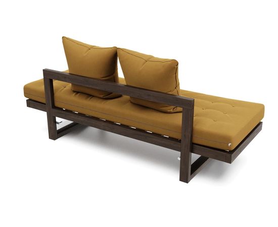 Кушетка Амбер Вельвет Венге Mustard, КОД:АНД21861, images №5, magsale.ru