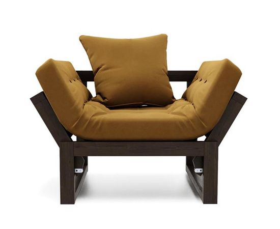 Кресло Амбер Velvet Венге Mustard, КОД:АНД21862, images №1, magsale.ru