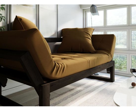 Кушетка Амбер Вельвет Венге Mustard, КОД:АНД21861, images №8, magsale.ru