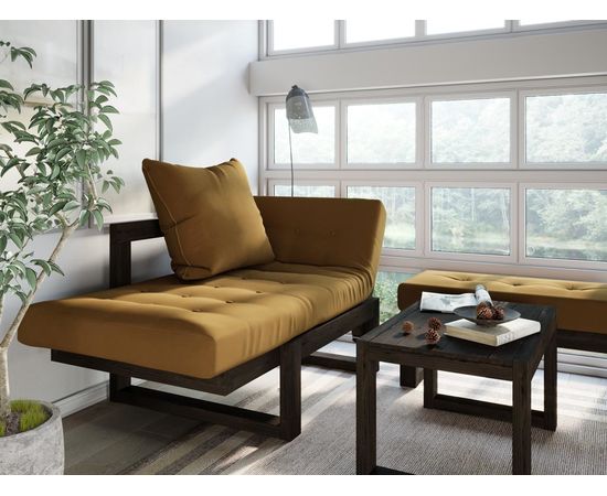 Кресло Амбер Velvet Венге Mustard, КОД:АНД21862, images №8, magsale.ru