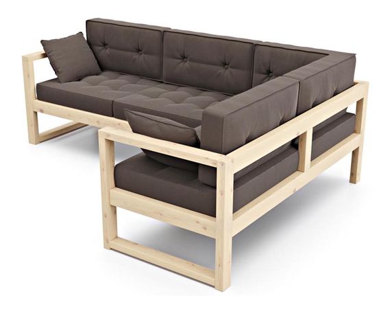 Диван Астер Угловой Velvet Сосна Stone, КОД:АНД2246998892, images №1, magsale.ru