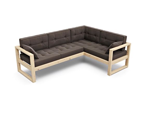 Диван Астер Угловой Velvet Сосна Stone, КОД:АНД2246998892, images №3, magsale.ru