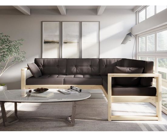 Диван Астер Угловой Velvet Сосна Stone, КОД:АНД2246998892, images №6, magsale.ru