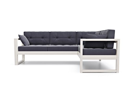 Диван Астер Угловой Velvet Беленый дуб Gray, КОД:АНД2246968885, images №2, magsale.ru