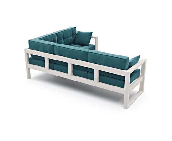 Диван Астер Угловой Velvet Белый Blue, КОД:АНД2248578888, images №4, magsale.ru