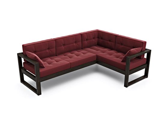 Диван Астер Угловой Velvet Венге Red, КОД:АНД2246978890, images №3, magsale.ru