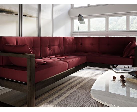 Диван Астер Угловой Velvet Венге Red, КОД:АНД2246978890, images №7, magsale.ru