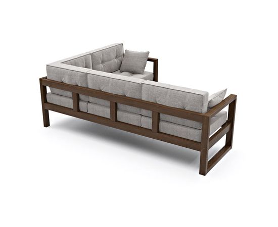 Диван Астер Угловой Textile Орех Gray, КОД:АНД222694, images №4, magsale.ru