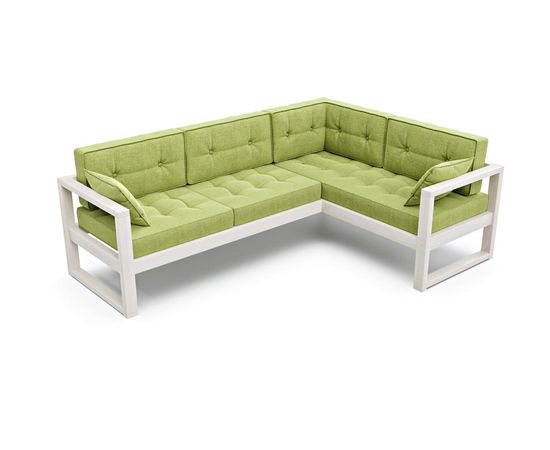 Диван Астер Угловой Textile Беленый Дуб Green, КОД:АНД222692, images №3, magsale.ru
