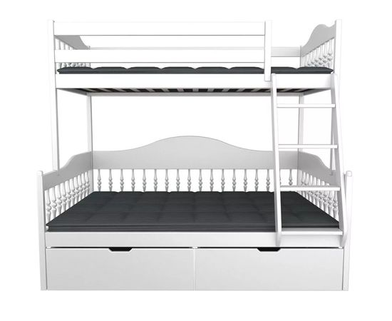 Двухъярусная кровать из сосны Теона, КОД:MS6988, images №2, magsale.ru