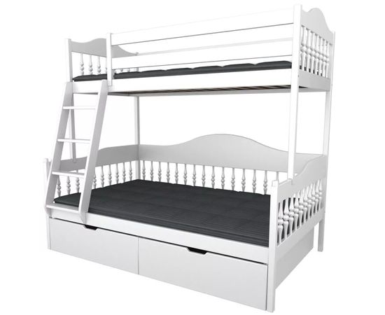 Двухъярусная кровать из сосны Теона, КОД:MS6988, images №1, magsale.ru