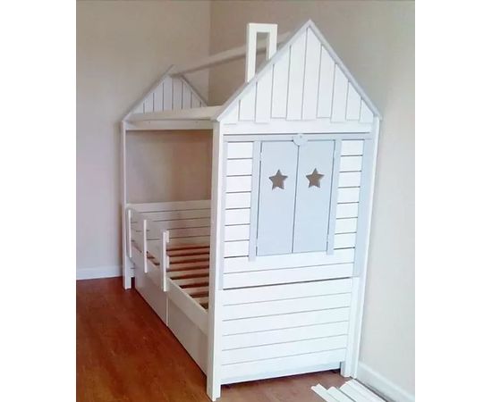 Детская кровать домик с ящиками Николь, КОД:FRMS0941, images №1, magsale.ru