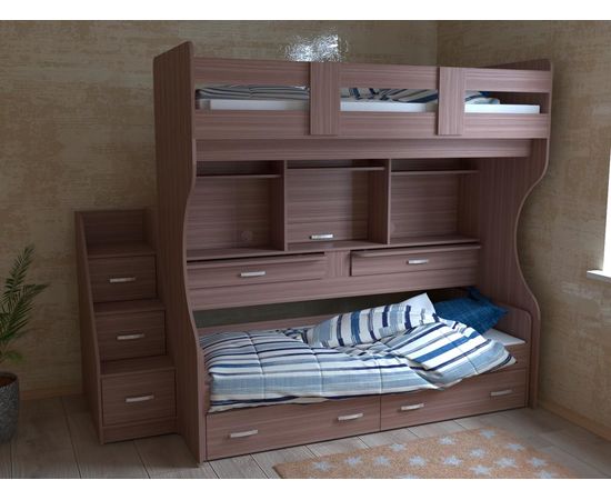 Двухъярусная кровать-трансформер Дуэт-4, КОД:SL404, images №5, magsale.ru