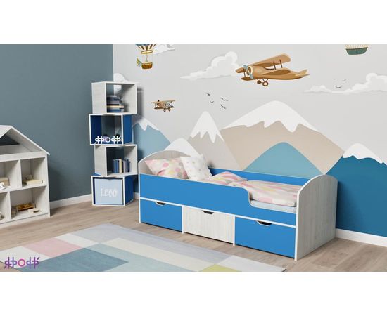 Детская кровать Малыш Мини 70х160, КОД:ЯММ16, images №14, magsale.ru