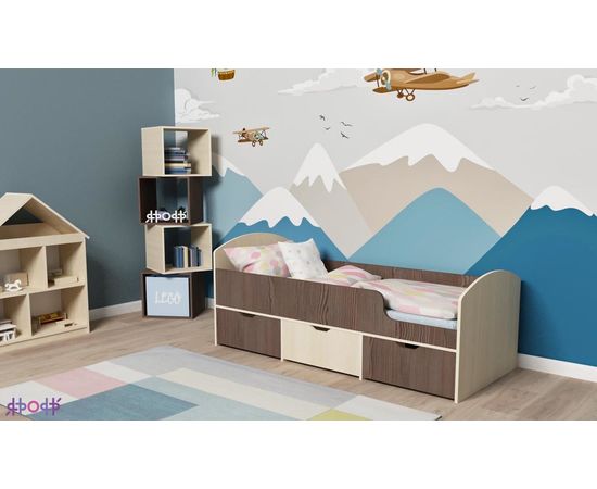 Детская кровать Малыш Мини 70х160, КОД:ЯММ16, images №16, magsale.ru