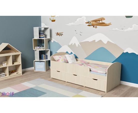 Детская кровать Малыш Мини 70х160, КОД:ЯММ16, images №17, magsale.ru