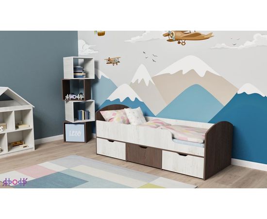 Детская кровать Малыш Мини 70х160, КОД:ЯММ16, images №10, magsale.ru