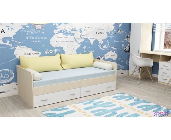 Детская кровать с ящиками Малыш Ярофф, КОД:ЯМ009, images №9, magsale.ru