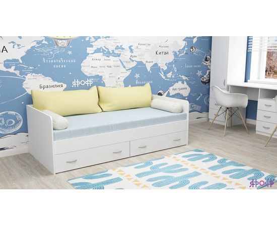Детская кровать с ящиками Малыш Ярофф, КОД:ЯМ009, images №4, magsale.ru