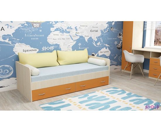 Детская кровать с ящиками Малыш Ярофф, КОД:ЯМ009, images №11, magsale.ru