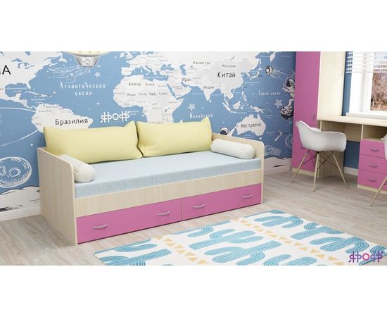 Детская кровать с ящиками Малыш Ярофф, КОД:ЯМ009, images №12, magsale.ru