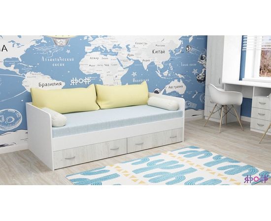 Детская кровать с ящиками Малыш Ярофф, КОД:ЯМ009, images №6, magsale.ru