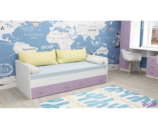 Детская кровать с ящиками Малыш Ярофф, КОД:ЯМ009, images №8, magsale.ru