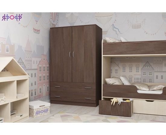 Детский шкаф Ярофф, КОД:ЯШМ2, images №3, magsale.ru Детский шкаф Ярофф, КОД:ЯШМ2, images №3, magsale.ru