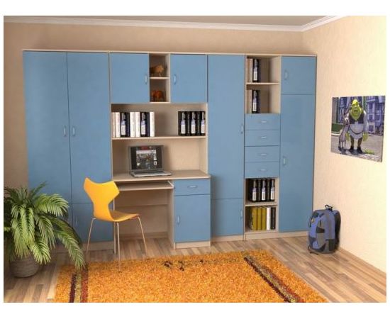 Шкаф-секретер 313 из набора Уголок Школьника, КОД:SLM004, images №4, magsale.ru