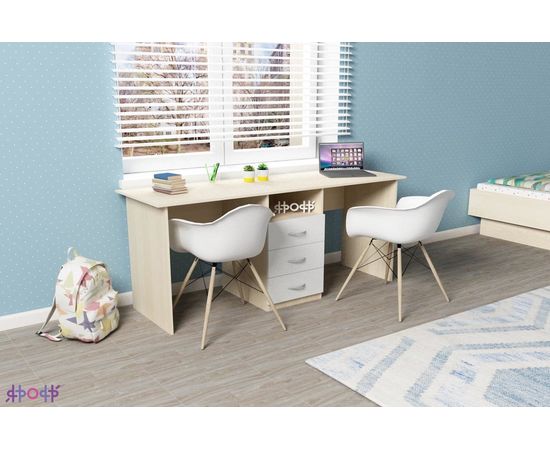 Письменный 2-местный стол Ярофф, КОД:ЯПС22, images №11, magsale.ru