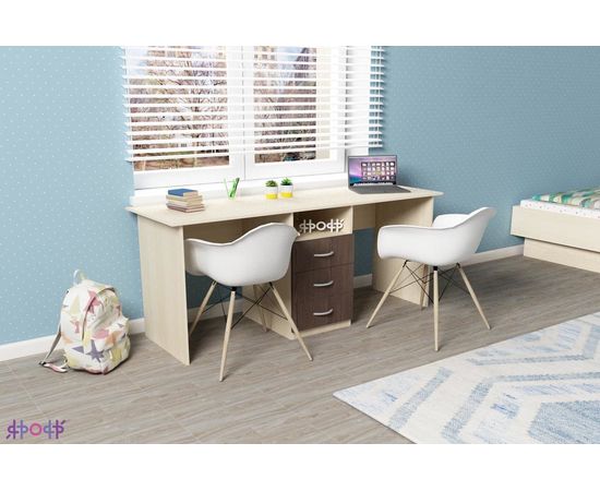 Письменный 2-местный стол Ярофф, КОД:ЯПС22, images №12, magsale.ru