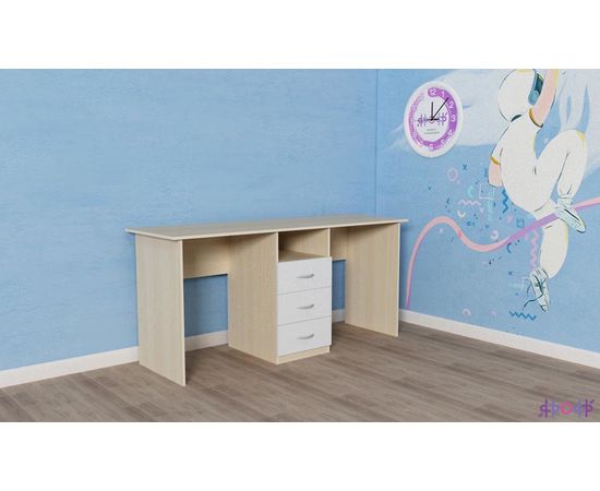 Письменный 2-местный стол Ярофф, КОД:ЯПС22, images №13, magsale.ru