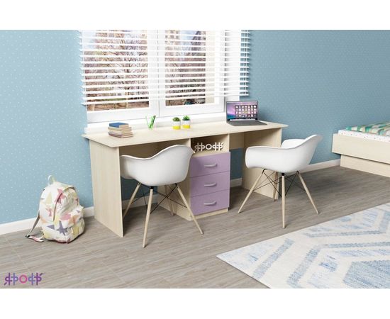 Письменный 2-местный стол Ярофф, КОД:ЯПС22, images №15, magsale.ru