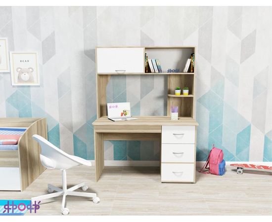 Стол компьютерный с полкой Ярофф, КОД:ЯКС809, images №4, magsale.ru Стол компьютерный с полкой Ярофф, КОД:ЯКС809, images №4, magsale.ru