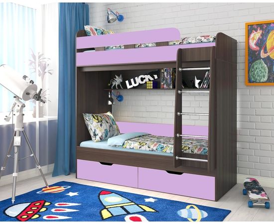 Двухъярусная кровать Юниор-5, КОД:ЯЮ52, images №2, magsale.ru