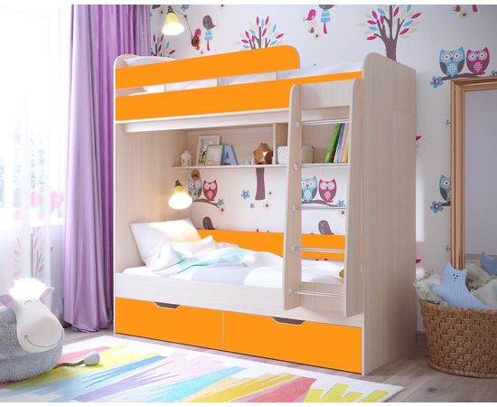 Двухъярусная кровать Юниор-5, КОД:ЯЮ52, images №15, magsale.ru