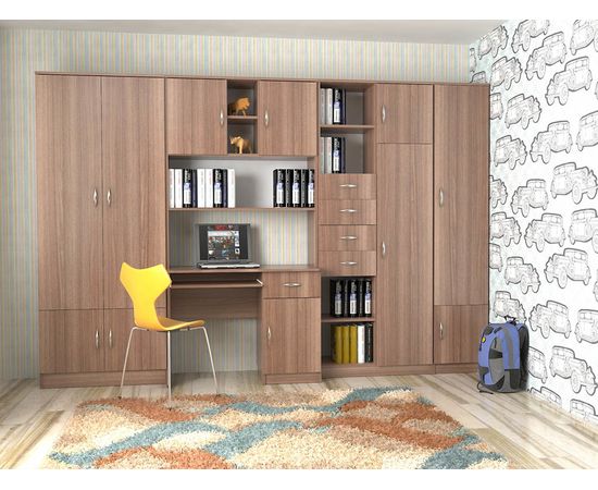 Шкаф для одежды двухдверный 302 СМ, КОД:SLM029, images №3, magsale.ru