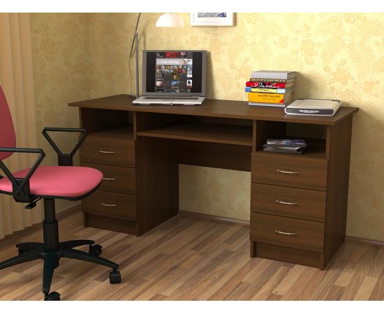 Письменный двухтумбовый стол СМ, КОД:SL168, images №2, magsale.ru